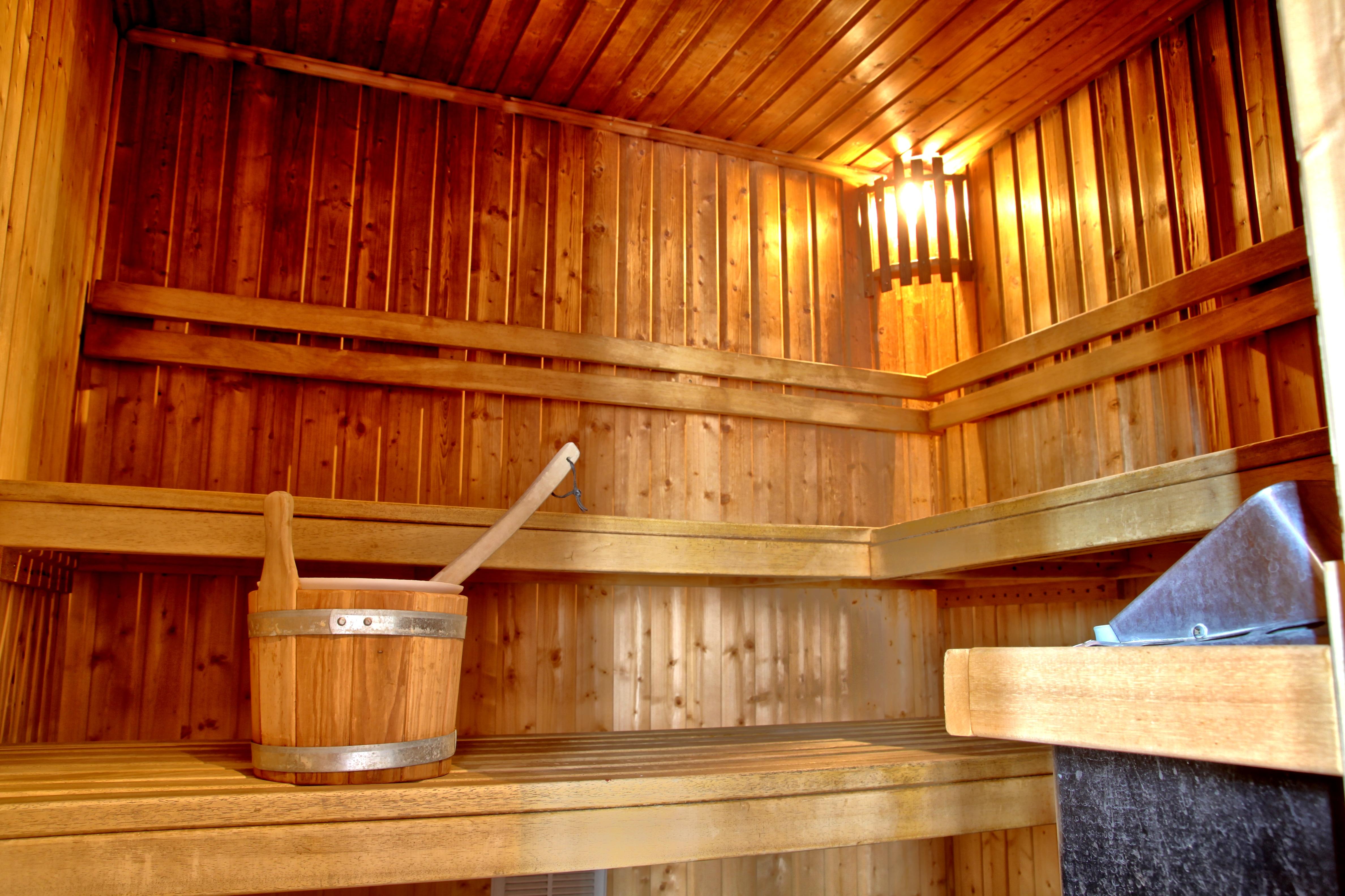 Hotel Ruze Český Krumlov Exterior foto A Finnish sauna