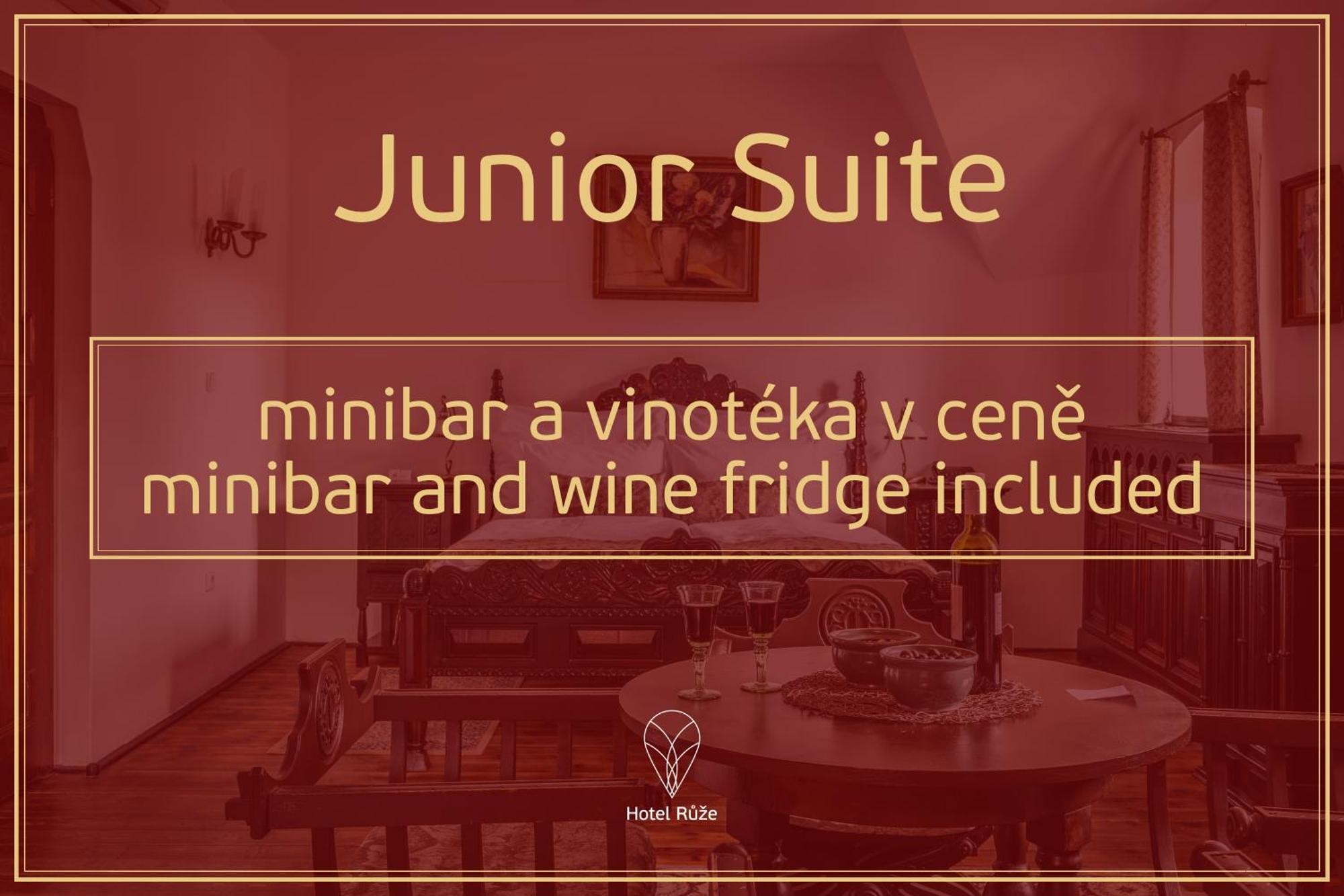 Hotel Ruze Český Krumlov Quarto foto Junior Suite